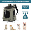 Petsfit Dog Backpack Carrier Easy-Fit Pet Travel Backpack Carrier B09FPKQXY4 New