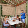 COOLAROO OUTDOOR ROLLER SHADE WITH WAND 90% UV BLOCK BREATHABLE LIGHT 462130-SS