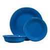 Fiesta Classic Rim 3-Piece Dinnerware Set Durable Ceramic - Lapis New