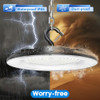 200W UFO LED High Bay Lights 5000K Daylight White, 30000LM LED Shop Lights