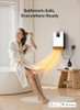 GIVEBEST SMART WALL HEATER, 1500W ELECTRIC SPACE HEATER PWM320EW - WHITE