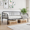 JURMERRY Metal Daybed Frame Twin Size, Black New