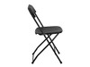 Flash Furniture Hercules Plastic Folding Chair, Black New