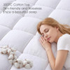 EASELAND MATTRESS PAD PILLOW TOP MATTRESS COVER QUILTED MATTRESS PROTECTOR New