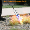 Sondiko Propane Torch Weed Burner Heavy Duty Blow Torch B0H9RYTQKW - Green New