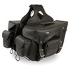 Milwaukee Leather SH66602 Zip-Off Double Pocket Motorcycle Saddlebags One Size New