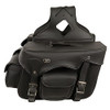 Milwaukee Leather SH66602 Zip-Off Double Pocket Motorcycle Saddlebags One Size New