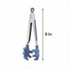 Farberware Kitchen Tongs Set, 2-Piece Mini Tongs with Nylon Tips and Flex Grip