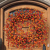 Winlyn Fall Berry Wreath 20" Harvest Door Autumn, Halloween, Thanksgiving Decor New