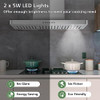 ONEEON 30" Range Hood 900 CFM Stainless Steel Wall Mount Kitchen Exhaust New