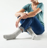 SMARTWOOL WOMEN'S EVERYDAY SLOUCHY RIB TALL CREW SOCKS 3 PAIRS - SIZE: M - GRAY New