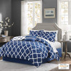 Madison Park - MPE10-570 Essentials Merritt Comforter (Set), Twin XL, Navy New