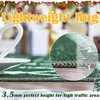 COLLACT Christmas Area Rug 8x10 Green Rug Moroccan Xmas Modern Christmas New
