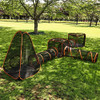 Outdoor 6-in-1 Cat Enclosure Tent Dog Ferrett B0B45RCV3X - Brown New
