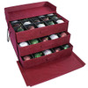 612 Vermont Christmas Ornament Storage Box with 3 Pull-Out Trays New