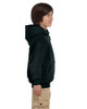 B00KFTDDJQ Hanes Youth Comfortblend Ecosmart Pullover Hood (Black) (L) New