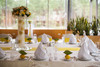 96 Pieces White Dinner Napkins 20"x20" National Spring - B071YNYJT8 New