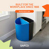 SAF9928BB - Safco Desk-Side Recycling Receptacle New