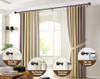 KAMANINA Curtain Rods for Windows 72 to 144 Inch, Long Heavy Duty, Bronze New