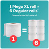 Angel Soft Toilet Paper/Toilet Tissue 24 Super Mega Rolls=144 Regular Rolls New