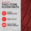 Motor Trend DualFlex™ Rubber Car Floor Mats All Weather Waterproof 4-Piece New