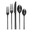ONEIDA ALLAY 20-PIECE SILVERWARE SET FOR 4, FLATWARE B1017020AL21 - MIDNIGHT