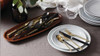 ONEIDA ALLAY 20-PIECE SILVERWARE SET FOR 4, FLATWARE B1017020AL21 - MIDNIGHT
