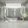 Aipsun 32.6" Modern Vanity Light White Bathroom Light Fixture Over Mirror New