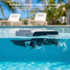 Pura V12 Solar Powered Automatic Pool Surface Skimmer Robot with APP Support