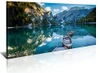 Large Canvas Print Picture Painting Blue Green Landscape Nature 20x40in New