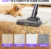 LIBINO CORDLESS VACUUM CLEANER 450W WHITE LEDS - PURPLE/ORANGE/GRAY