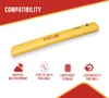 Mytee Products 6'x 8"x 4" Water Barriers for Flooding Reusable Sandbag - Yellow New