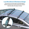 iMounTEK 2-Pieces 110cm/43" Car Roof Rack Cross Bar w/Anti-Theft Lock - Black New