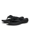 1033470 KEEN MEN'S KONAFLOP BEACH SANDALS, SIZE 11, BLACK/STEEL GREY