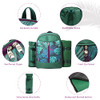 Insulated Picnic Backpack | Portable Picnic Bag | Complete Cutlery | (Green) New