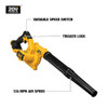 DEWALT 20V MAX Blower 100 CFM Airflow Variable Speed Switch DCE100B - Black New