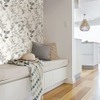 NuWallpaper by WallPops NUS3144 Breezy Peel & Stick Wallpaper - Grey New