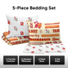 FOCO Tampa Bay Buccaneers NFL Retro Bed in a Bag Comforter B0CTJ27R5D NEW New