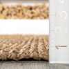 NULOOM ASHLI SOLID HANDWOVEN AREA RUG, 2' X 3' - NATURAL