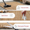 NULOOM ASHLI SOLID HANDWOVEN AREA RUG, 2' X 3' - NATURAL