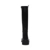 B0CZ23NK6N Madden Girl Women's Croww Boot, Black Paris, Size 6.5 New