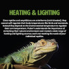 Fluker's Premium Heat Mat for Reptiles and Amphibians, 17"x11" - Black New