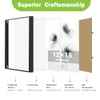 FrameWorks 18x24 Brushed Aluminum Poster Frames 1 Pack - Gold New