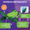 Whirligig Spinner Frog 13" – Playful Wildlife-Themed Design, Weather-Resistant New