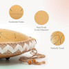 Panda Drum Pro (Sandstone) | Steel Tongue Drum 15 Inch New