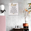 Inspirational Quote Painting Family Love Canvas Love Is Patient Canvas New