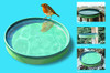 Farm Innovators Heated Bird Bath, 1 Quart Capacity, Outdoor Decor B00596UOZ6 New