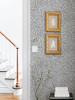 NuWallpaper Charcoal Saraya Peel and Stick Wallpaper Grey 20.5 in x 18 ft New