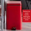 McKesson 81-35267 Entrust Waste Can, Square, 8 gal, Red New