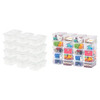 IRIS USA CNL-6 6 Quart Storage Box CNL-5 Box, 5 Quart Clear 20 Pack New